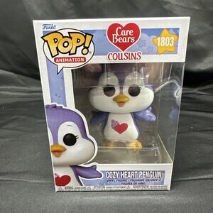 Funko Pop Care Bear Cousins Cozy Heart Penguin Figure w/ Protector New